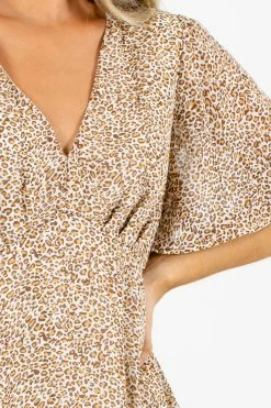 In Loom On The Prowl Beige Leopard Print Mini Dress 11 In Loom On The Prowl Beige Leopard Print Mini Dress -bella ella boutique shop On the Prowl Beige Dress Detail 5000x