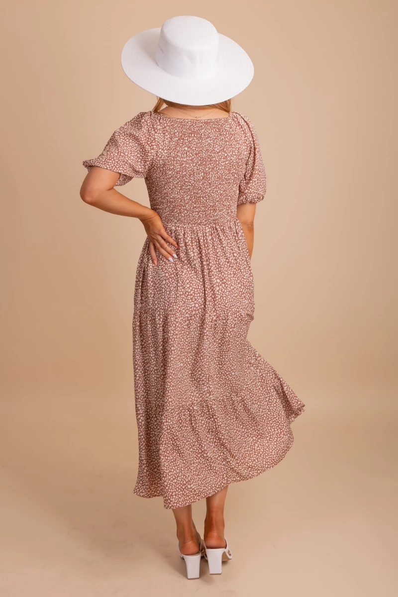 Polagram On The Wild Side Patterned Maxi Dress 5 Polagram On The Wild Side Patterned Maxi Dress - Image 3