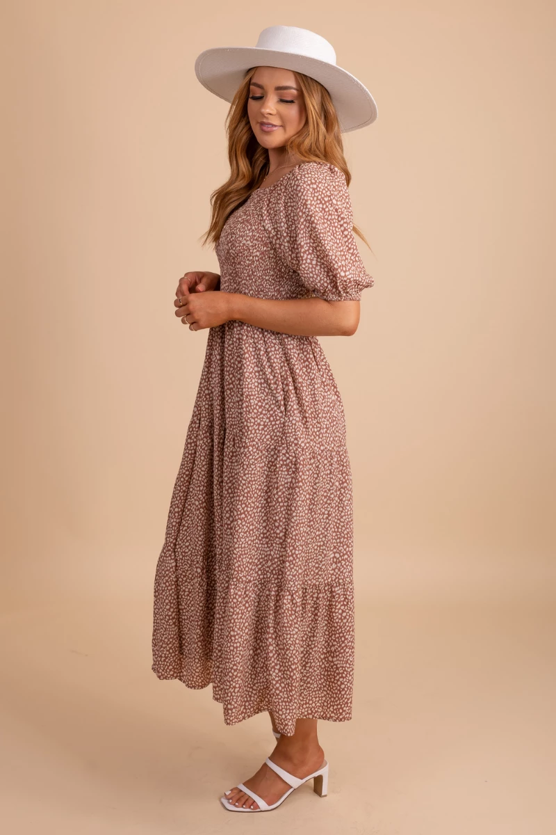 Polagram On The Wild Side Patterned Maxi Dress 6 Polagram On The Wild Side Patterned Maxi Dress - Image 4