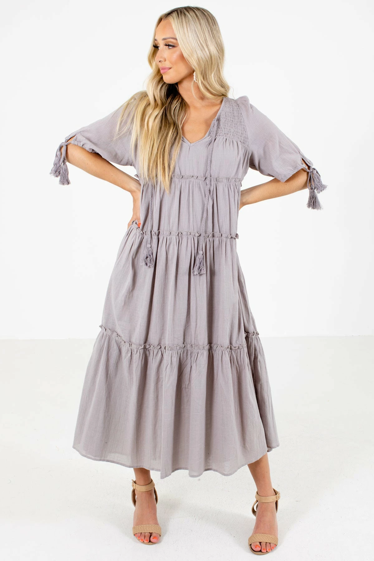 Listicle One Day At A Time Maxi Dress 20 Listicle One Day At A Time Maxi Dress - Image 18