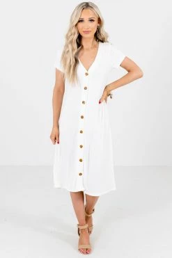 Heart & Hips One In A Million White Midi Dress 11 Heart & Hips One In A Million White Midi Dress -bella ella boutique shop One in a Million White Dress Full Front2 5000x