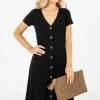 Heart & Hips One In A Million Black Midi Dress 2 Heart & Hips One In A Million Black Midi Dress -bella ella boutique shop One in a Million Black Dress Front 5000x