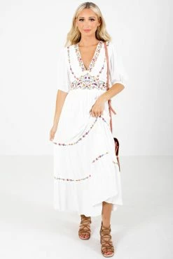 In Loom Queen Of Summer White Maxi Dress