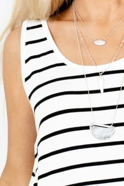 Zenana Soak Up The Sun Striped Tank 25 Zenana Soak Up The Sun Striped Tank -bella ella boutique shop Soak Up the Sun White Tank Detail 5000x