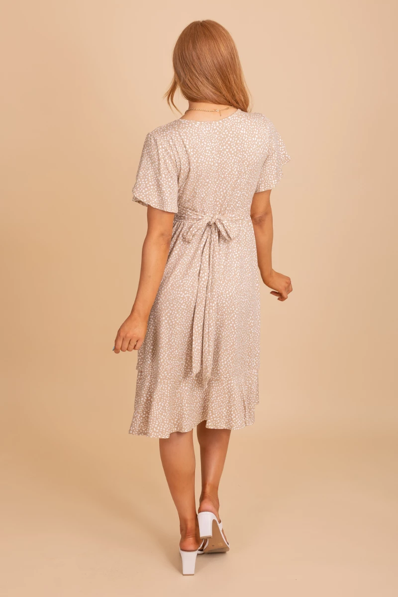 Reborn J Stealing Time Patterned Knee-Length Dress 9 Reborn J Stealing Time Patterned Knee-Length Dress - Image 7