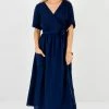 Bella Ella Boutique Sunday Afternoon Navy Maxi Wrap Dress -bella ella boutique shop Sunday Afternoon Navy Maxi Wrap Dress Full 5000x