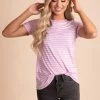 Active Basics Sunshine & Rainbows Striped Top