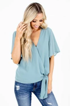 Front Page 22 Zenana Sweet Success Wrap Top