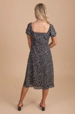 She + Sky Timeless Love Patterned Midi Dress -bella ella boutique shop TimelessLovePatternedMidiDressback 5000x