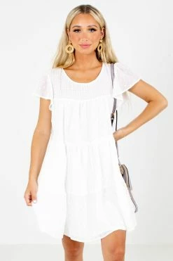 Kori America Venice Beach White Mini Dress