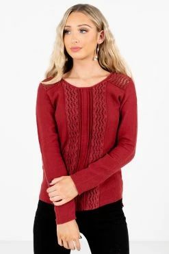 Bella Ella Boutique You're My Everything Red Top 17 Bella Ella Boutique You're My Everything Red Top -bella ella boutique shop You re My Everything Red Top Front3 5000x