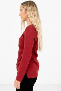 Bella Ella Boutique You're My Everything Red Top 15 Bella Ella Boutique You're My Everything Red Top -bella ella boutique shop You re My Everything Red Top Side 5000x