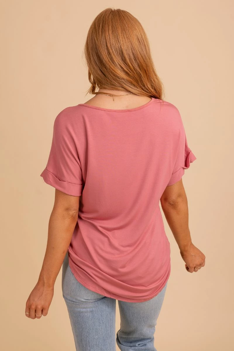 Zenana Wait For You V-Neck Top 31 Zenana Wait For You V-Neck Top - Image 29
