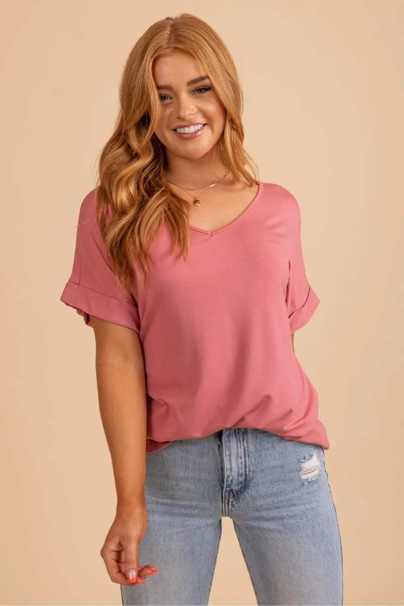 Zenana Wait For You V-Neck Top 29 Zenana Wait For You V-Neck Top - Image 27