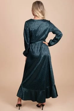 Adele B In The Wild Animal Print Wrap Dress - Dark Green 9 Adele B In The Wild Animal Print Wrap Dress - Dark Green -bella ella boutique shop back 0d18d1c4 6f27 46ae a1e5 30518b46748f 5000x