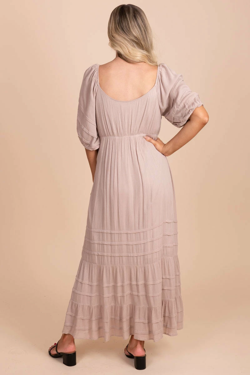 Listicle Make It Sweet Pleated Maxi Dress 5 Listicle Make It Sweet Pleated Maxi Dress - Image 3