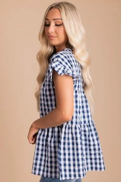 2 Hearts Be Unforgettable Gingham Peplum Top 22 2 Hearts Be Unforgettable Gingham Peplum Top -bella ella boutique shop be unforgettable side 280d767e c20b 4f14 847d 558c18b03970 5000x