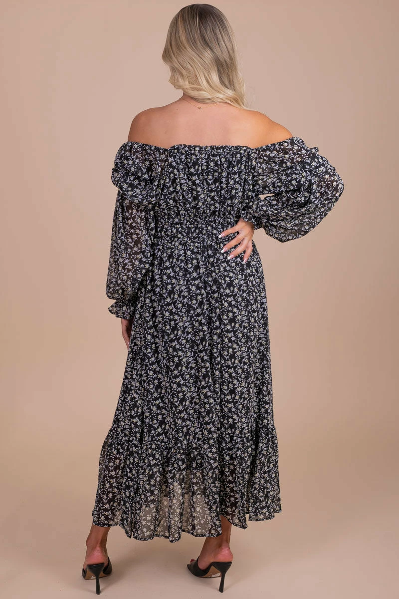 &merci Made With Love Floral Print Maxi Dress 6 &merci Made With Love Floral Print Maxi Dress - Image 4