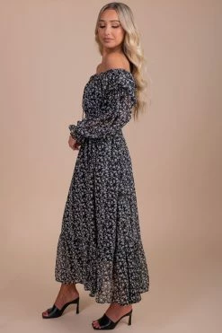 &merci Made With Love Floral Print Maxi Dress 9 &merci Made With Love Floral Print Maxi Dress -bella ella boutique shop black side bb1b2105 8814 4bda b26e 7482e3d0fae1 5000x