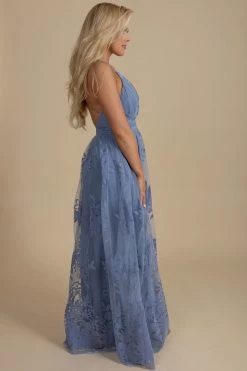 The Vintage Shop Unforgettable Love Lace Maxi Dress 60 The Vintage Shop Unforgettable Love Lace Maxi Dress -bella ella boutique shop blue side e4af39c0 7606 42a8 83d5 20144a676a54 5000x