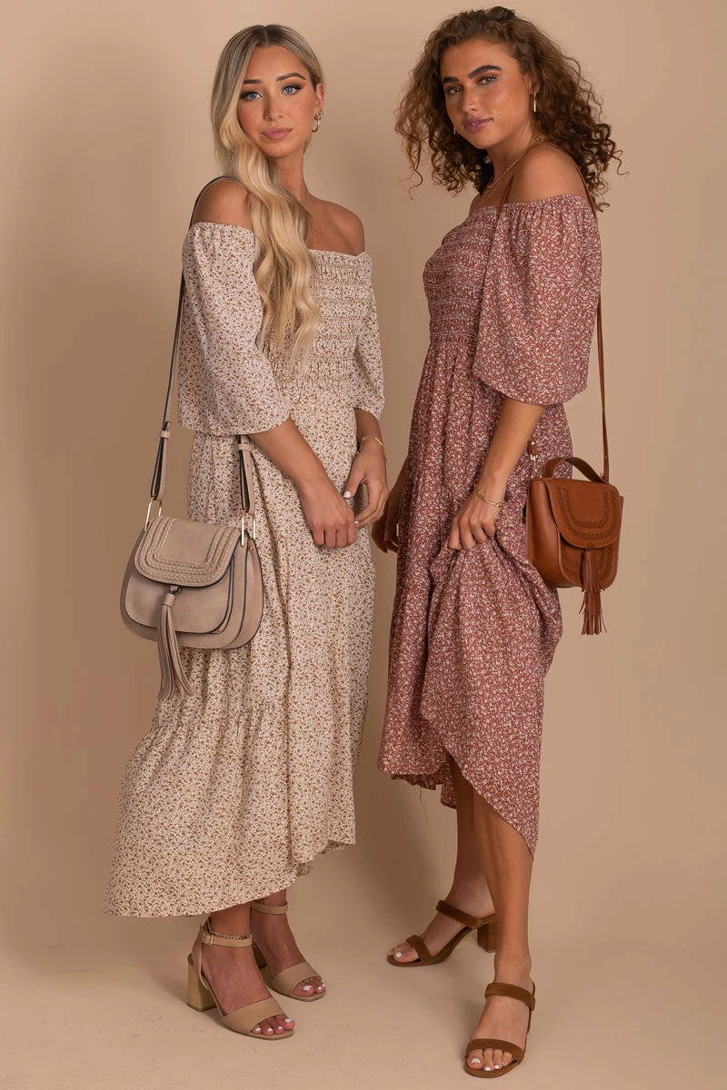 Polagram Oakley Floral Tiered Midi Dress 11 Polagram Oakley Floral Tiered Midi Dress - Image 9