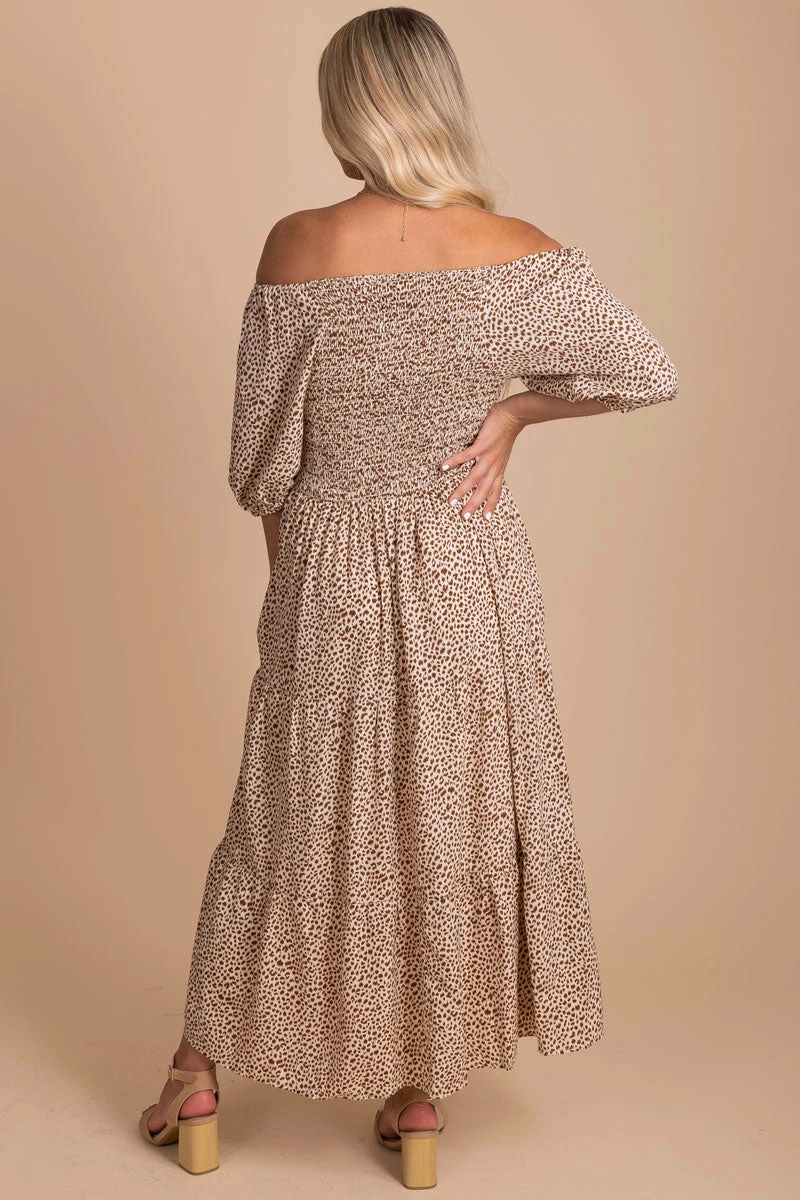 Polagram On The Wild Side Patterned Maxi Dress 10 Polagram On The Wild Side Patterned Maxi Dress - Image 8