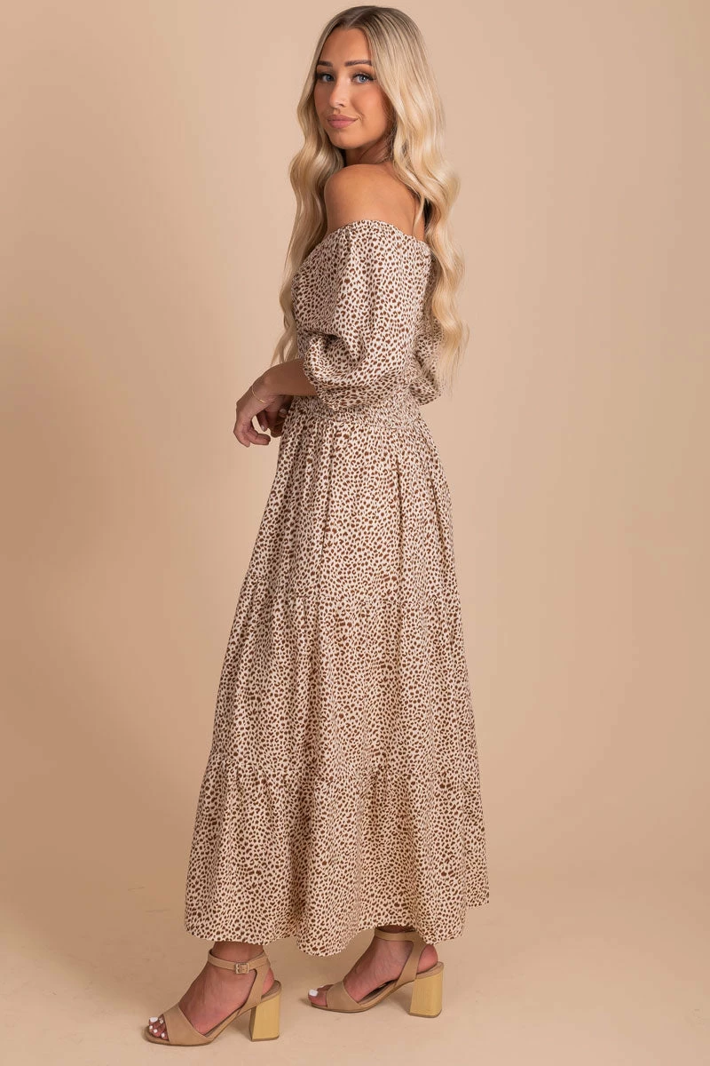 Polagram On The Wild Side Patterned Maxi Dress 8 Polagram On The Wild Side Patterned Maxi Dress - Image 6