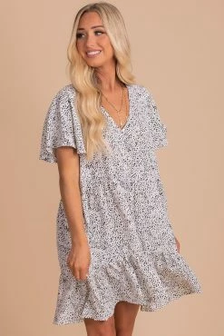 Jodifl Cheers To You Patterned Mini Dress