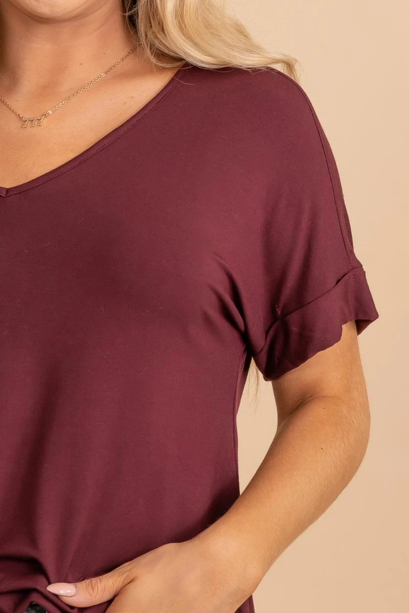 Zenana Wait For You V-Neck Top 7 Zenana Wait For You V-Neck Top - Image 5