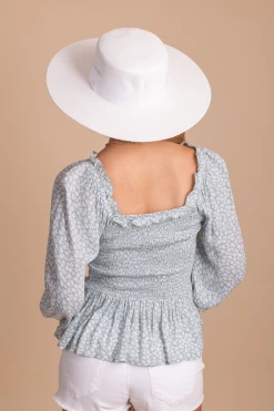 In Loom Desert Wildflower Smocked Long Sleeve Top 24 In Loom Desert Wildflower Smocked Long Sleeve Top -bella ella boutique shop desertwildflowersmockedtoplightblueback 5000x