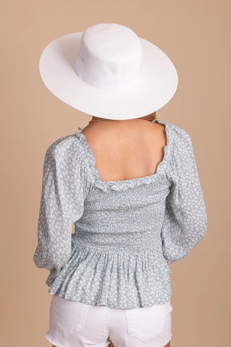 In Loom Desert Wildflower Smocked Long Sleeve Top 8 In Loom Desert Wildflower Smocked Long Sleeve Top - Image 6