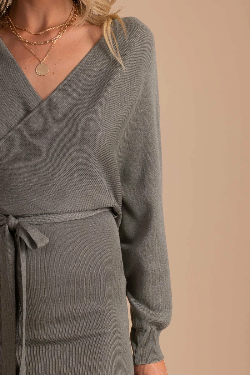 Active Basics Keep In Touch Long Sleeve Wrap Dress 5 Active Basics Keep In Touch Long Sleeve Wrap Dress - Image 3