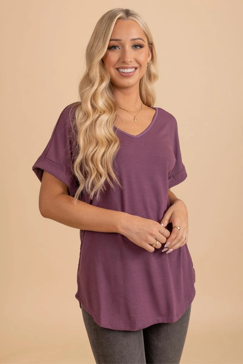 Zenana Wait For You V-Neck Top 12 Zenana Wait For You V-Neck Top - Image 10