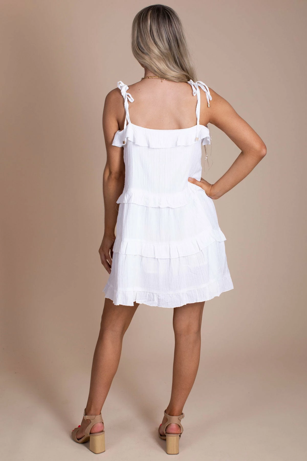 &merci Embrace Love Tiered Mini Dress 4 &merci Embrace Love Tiered Mini Dress - Image 2