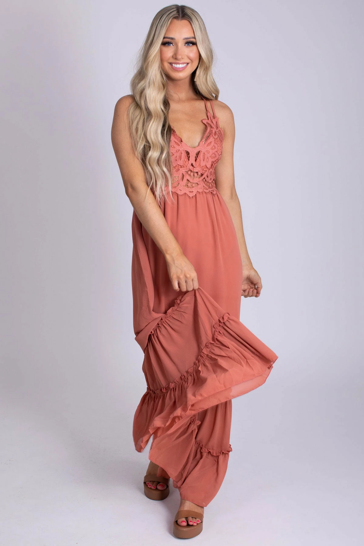 IRIS Find Your Voice Lace Maxi Dress 8 IRIS Find Your Voice Lace Maxi Dress - Image 7