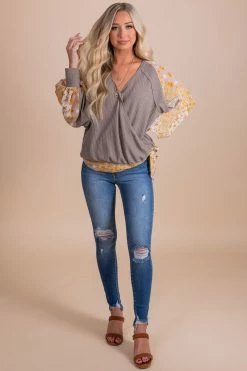 L Love Inc Marigold Medley Faux Wrap Top 21 L Love Inc Marigold Medley Faux Wrap Top -bella ella boutique shop full 04bef488 e0fe 4b2a 8388 6ef585f1e975 5000x