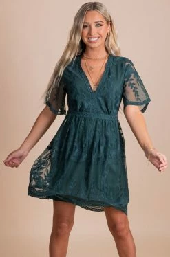 IRIS Light My Fire Dark Teal Lace Mini Dress -bella ella boutique shop full 4d2e28cd cb81 4206 9fb7 f01e38b8c42e 5000x
