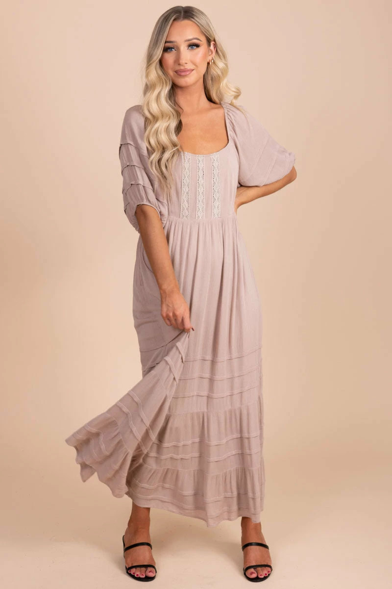 Listicle Make It Sweet Pleated Maxi Dress 6 Listicle Make It Sweet Pleated Maxi Dress - Image 4