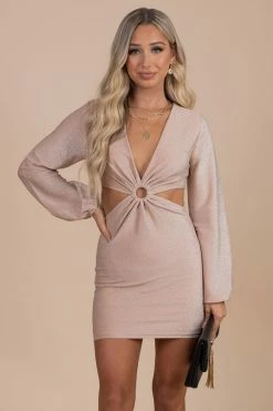 Topstyle Nothing Is Impossible Cutout Mini Dress