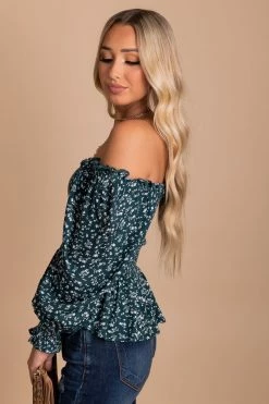 In Loom Desert Wildflower Smocked Long Sleeve Top 34 In Loom Desert Wildflower Smocked Long Sleeve Top -bella ella boutique shop green side d1b7b92a b0ab 4284 a188 bdb44eb3b815 5000x