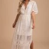 Bella Ella Boutique Light My Fire Cream Lace Maxi Dress -bella ella boutique shop lace maxi dress cream 5000x