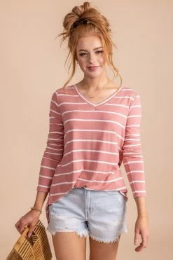 Zenana Always Sunny Striped Top