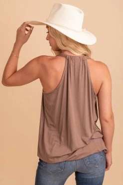 Zenana Hello Sunshine Halter Tank Top -bella ella boutique shop oatmeal 1 5018299f 77f0 4a07 a3ca 2711c3e27354 5000x