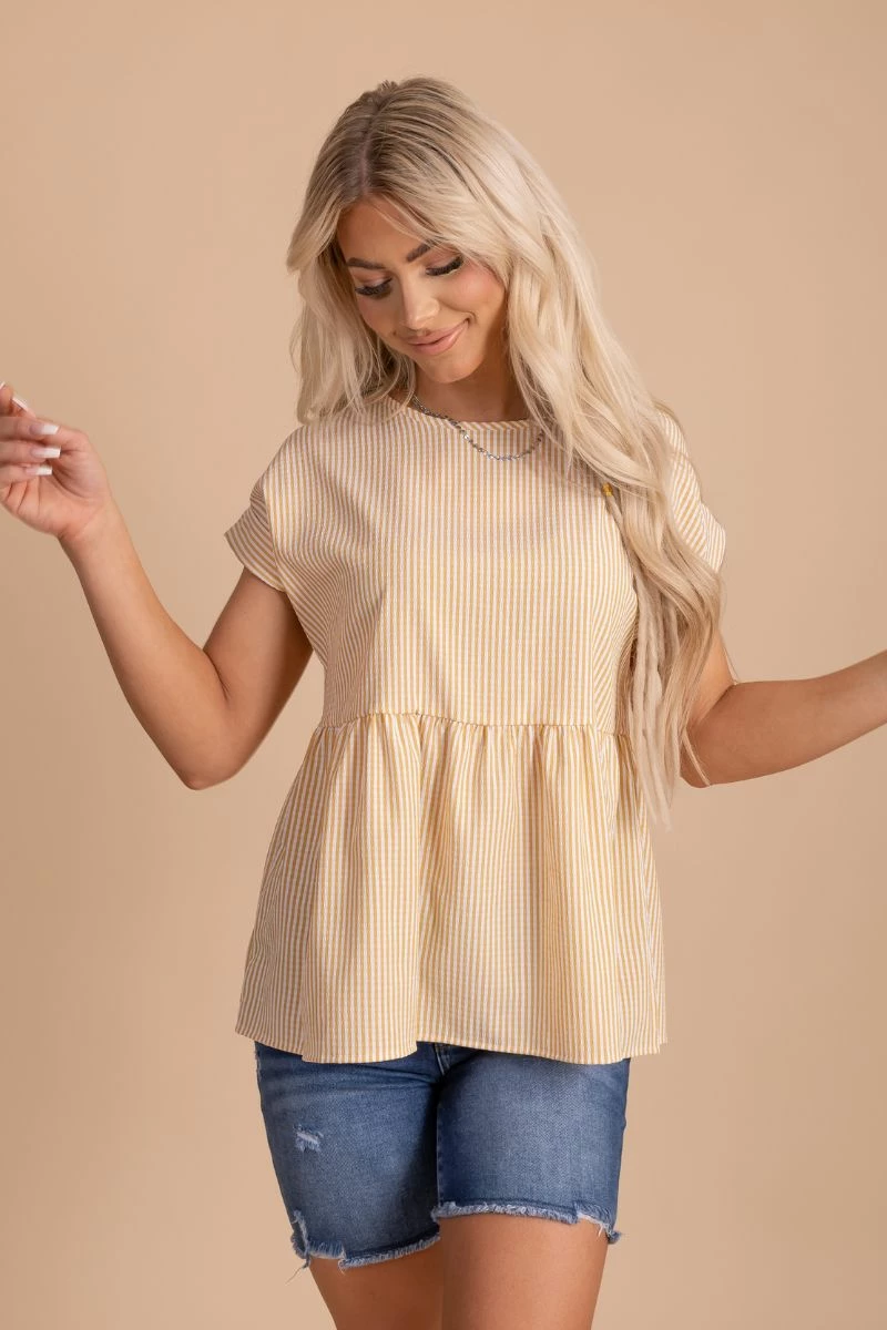 2 Hearts Around Town Peplum Top 10 2 Hearts Around Town Peplum Top - Image 8