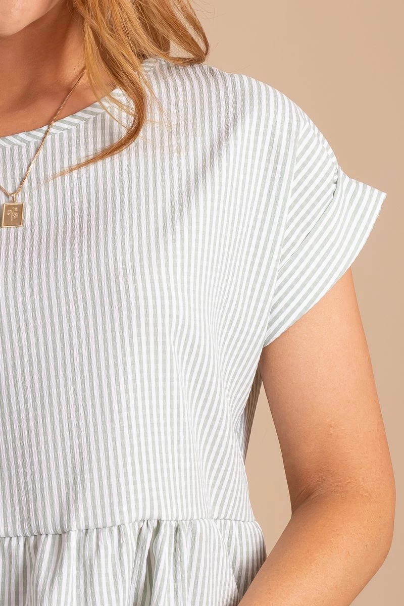 2 Hearts Around Town Peplum Top 4 2 Hearts Around Town Peplum Top - Image 2