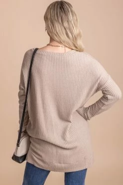 Zenana Life Goes On Long Sleeve Waffle Top -bella ella boutique shop oatmeal 4 0581acba 0f2a 4692 8c39 79447cbf6dd0 5000x
