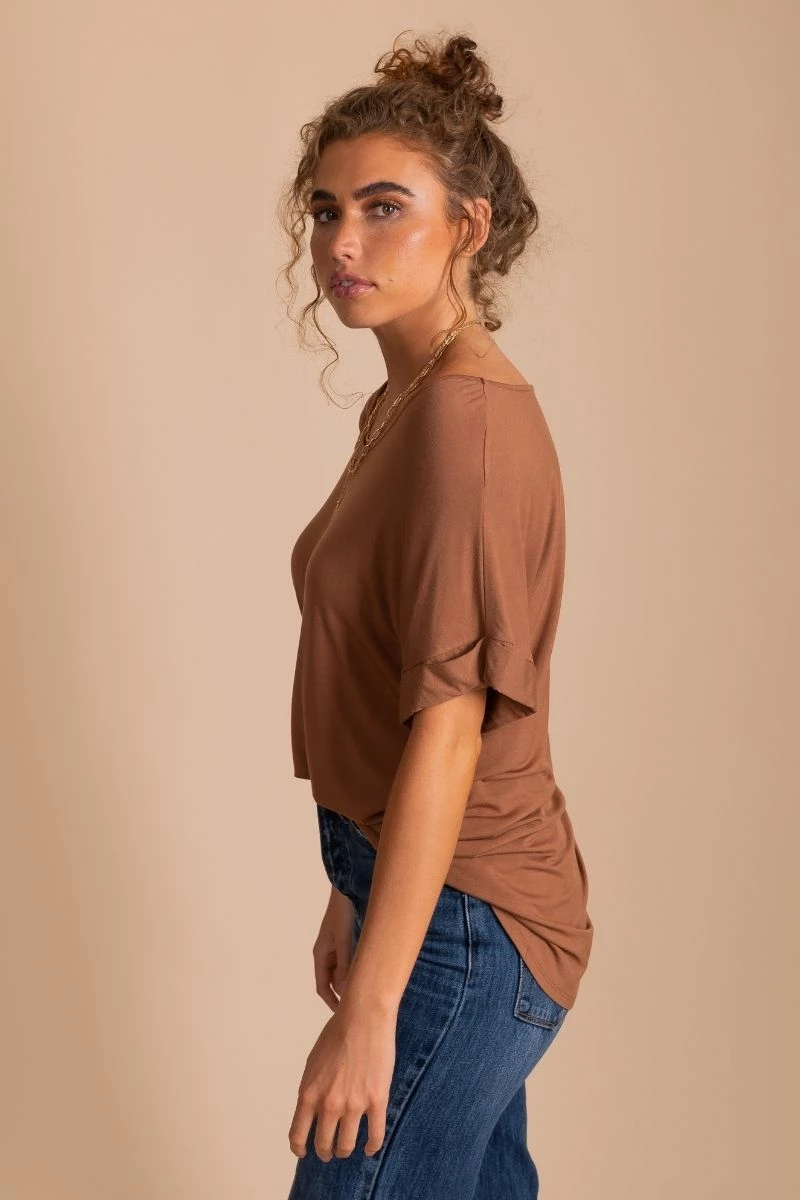 Zenana Wait For You V-Neck Top 41 Zenana Wait For You V-Neck Top - Image 39