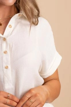 Blu Pepper Sophisticated Lady Blouse - Off White -bella ella boutique shop oatmeal acfc2852 b0e4 4f36 9877 7e881ea1c0b9 5000x