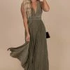 Maniju Stars At Midnight Shimmery Maxi Dress -bella ella boutique shop pink gold 5000x