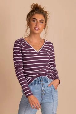 Bella Ella Boutique Everything You Need Burgundy Striped Top 17 Bella Ella Boutique Everything You Need Burgundy Striped Top -bella ella boutique shop purple main 31526975 676a 473d b826 8a668ecc8119 5000x